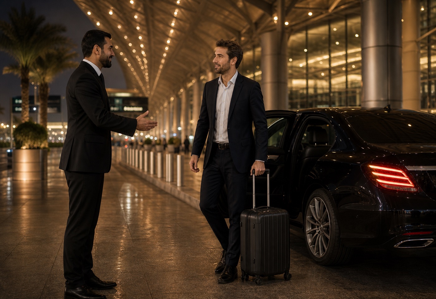 Premium airport arrival and meet and greet experience