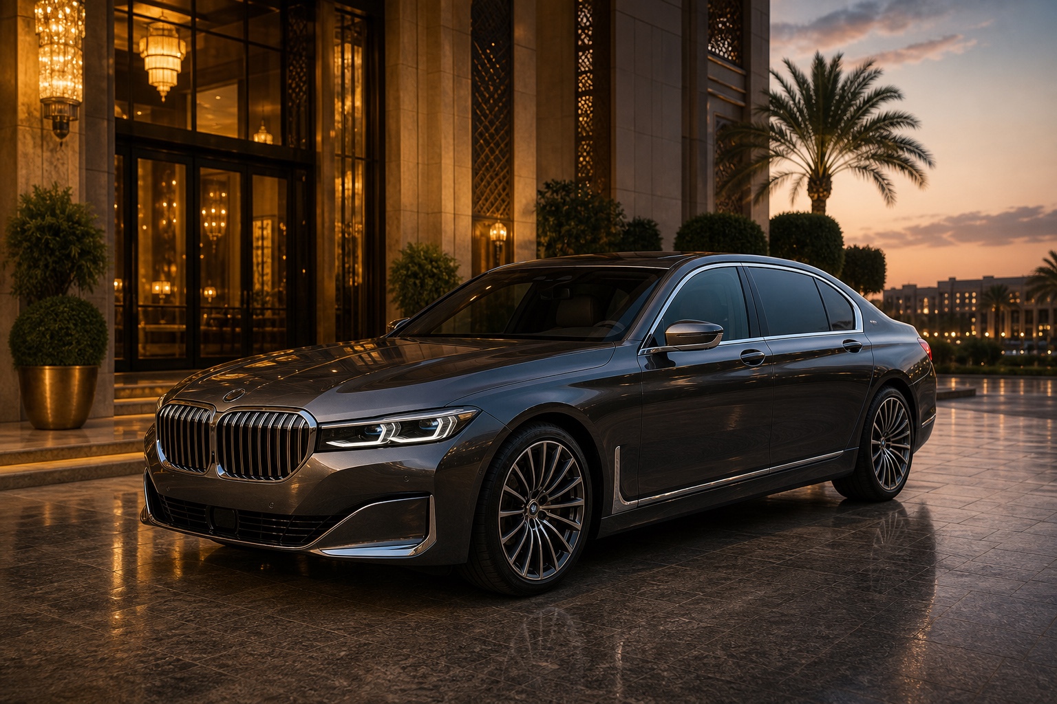 BMW 735i premium vehicle for chauffeur-led travel