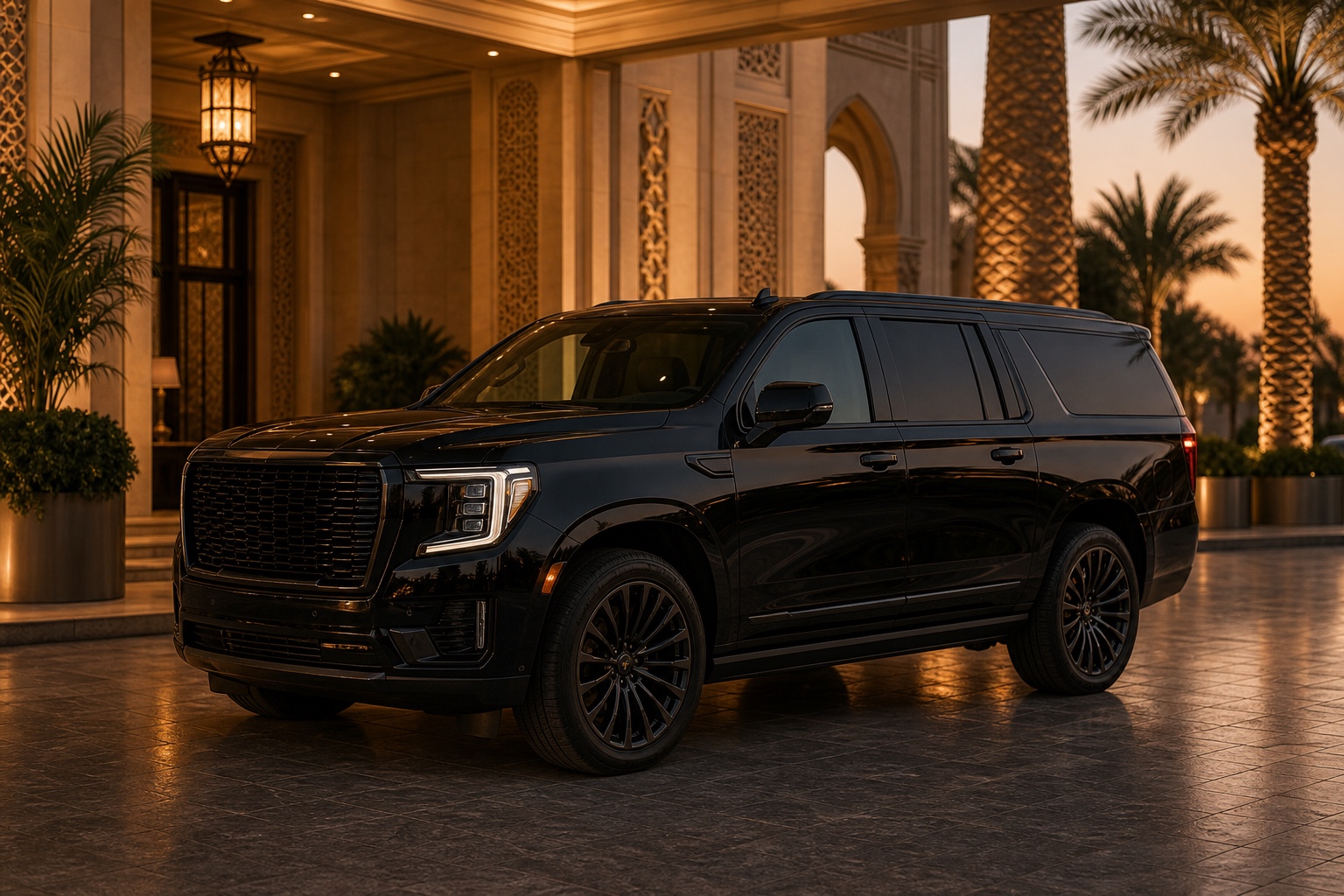 GMC Yukon XL premium vehicle for chauffeur-led travel
