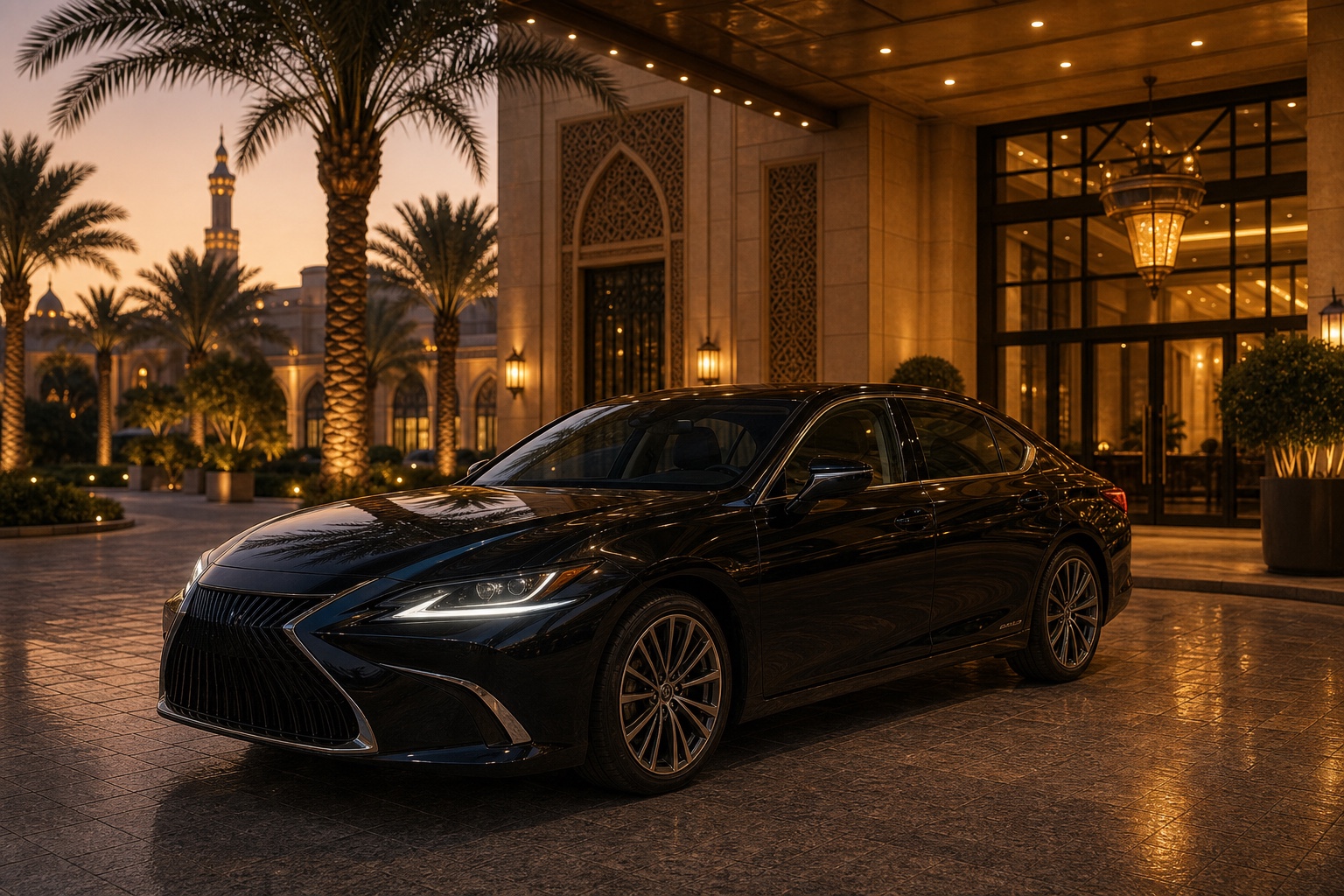Lexus ES premium vehicle for chauffeur-led travel