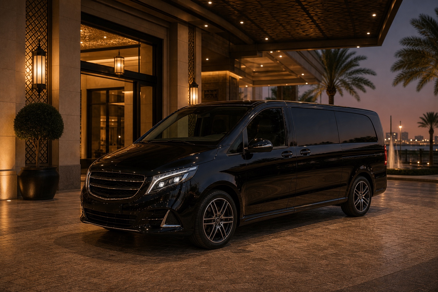 Mercedes Vito premium vehicle for chauffeur-led travel