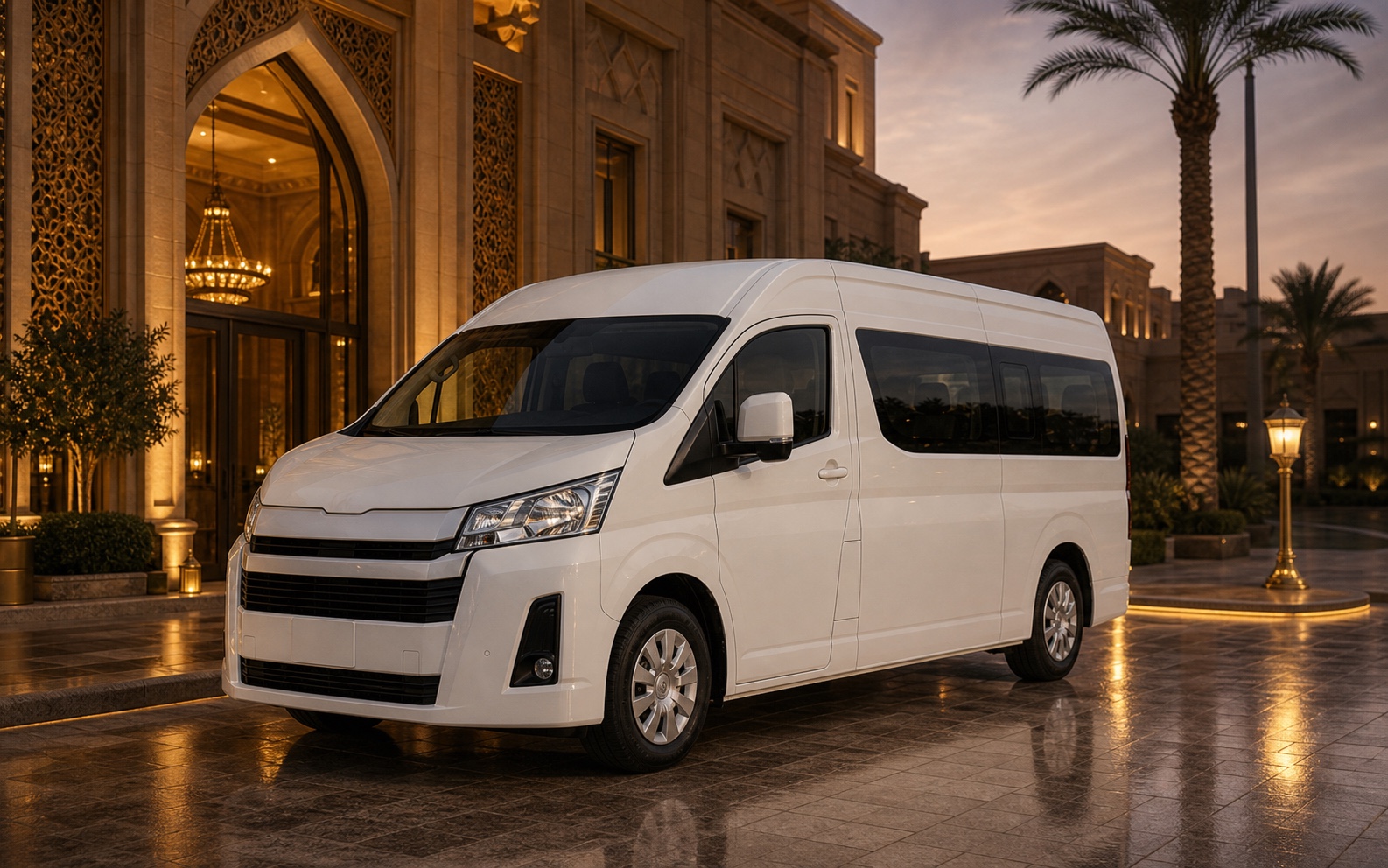 Toyota Hiace premium vehicle for chauffeur-led travel